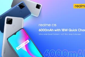 realme c15 feat