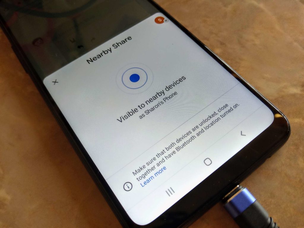 Nearby Share Android