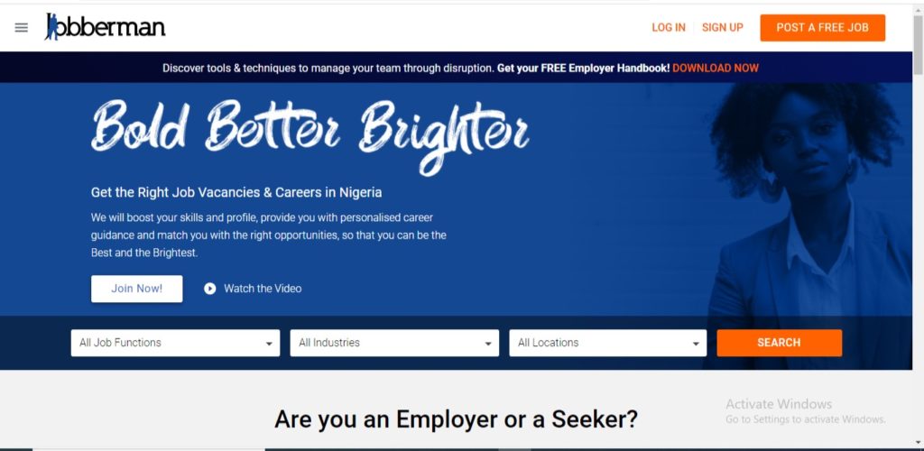 job search websites nigeria