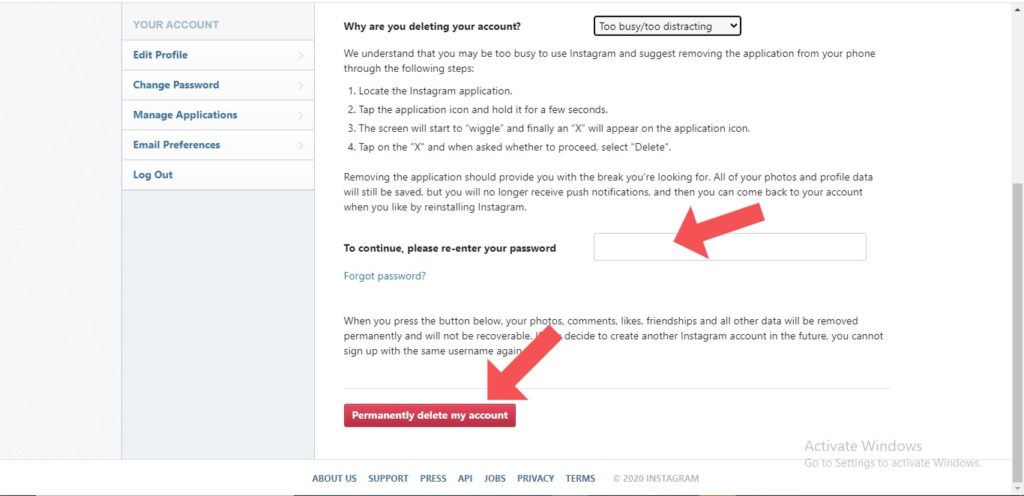 what happens if you delete instagram app what happens if you delete instagram app
