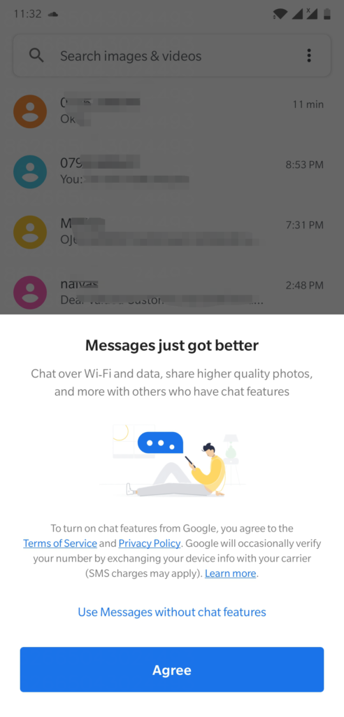 What is Google Chat features?