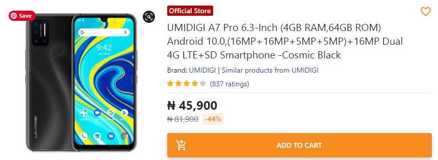 Jumia Nigeria Black Friday