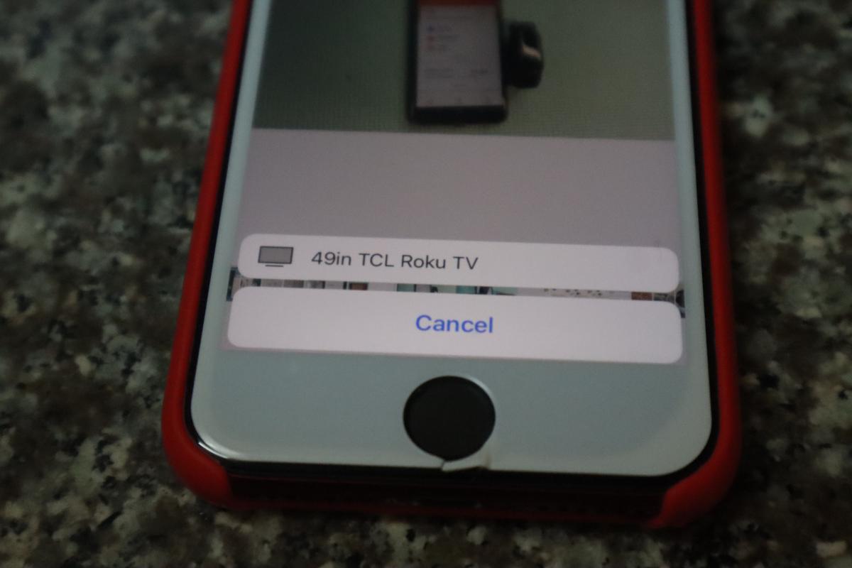 tcl roku tv screen mirroring code