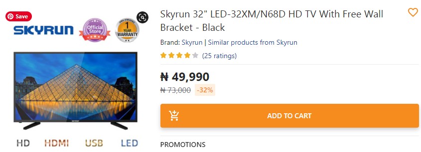 Jumia Nigeria Black Friday 2020