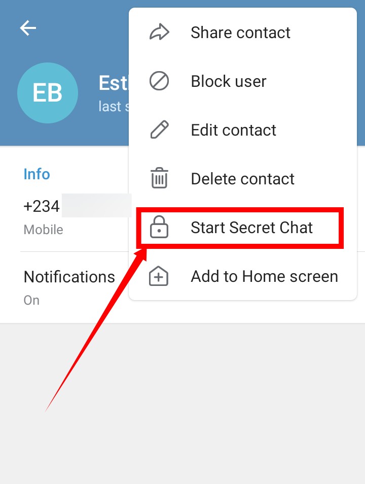 End-to-End Encryption Telegram