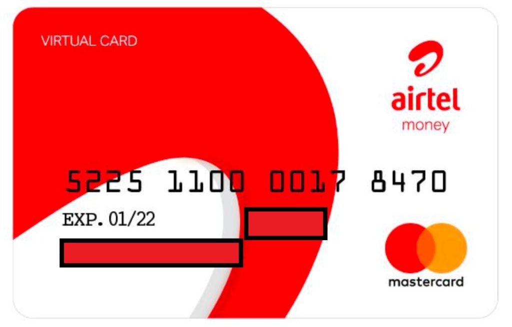 Airtel Virtual MasterCard