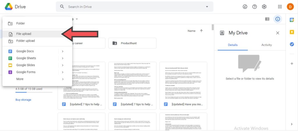 edit word documents in google docs