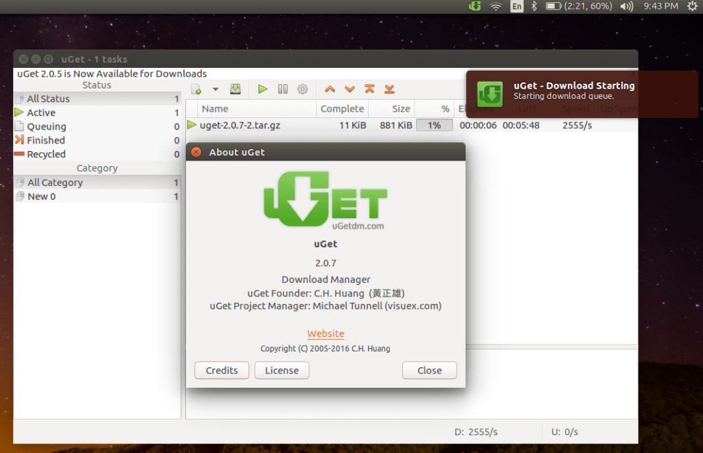 Top 3 Internet Download Managers for Ubuntu Linux