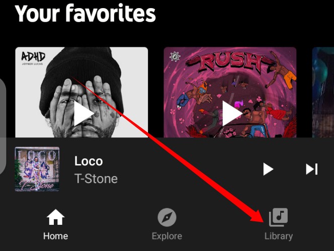 Upload music YouTube music