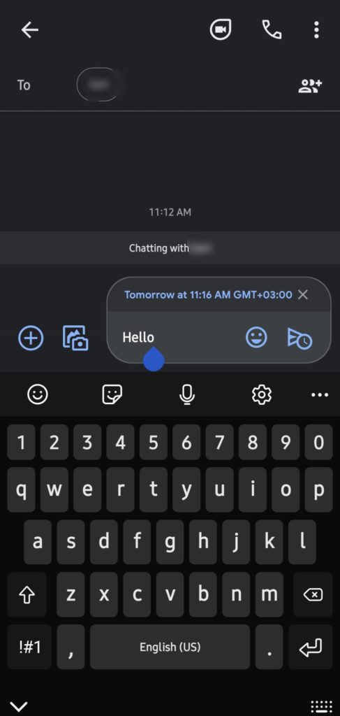 schedule google messages