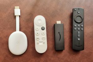 Chromecast with Google TV vs Fire TV stick