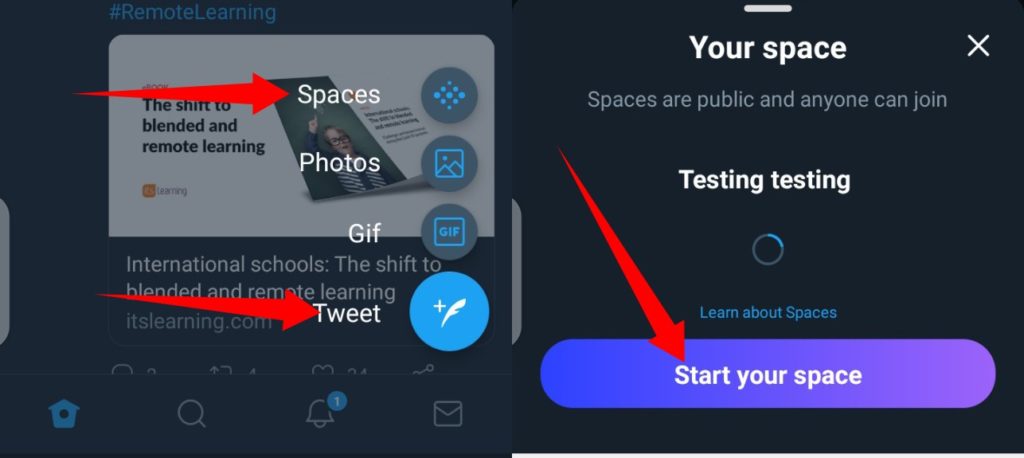Host Twitter Spaces