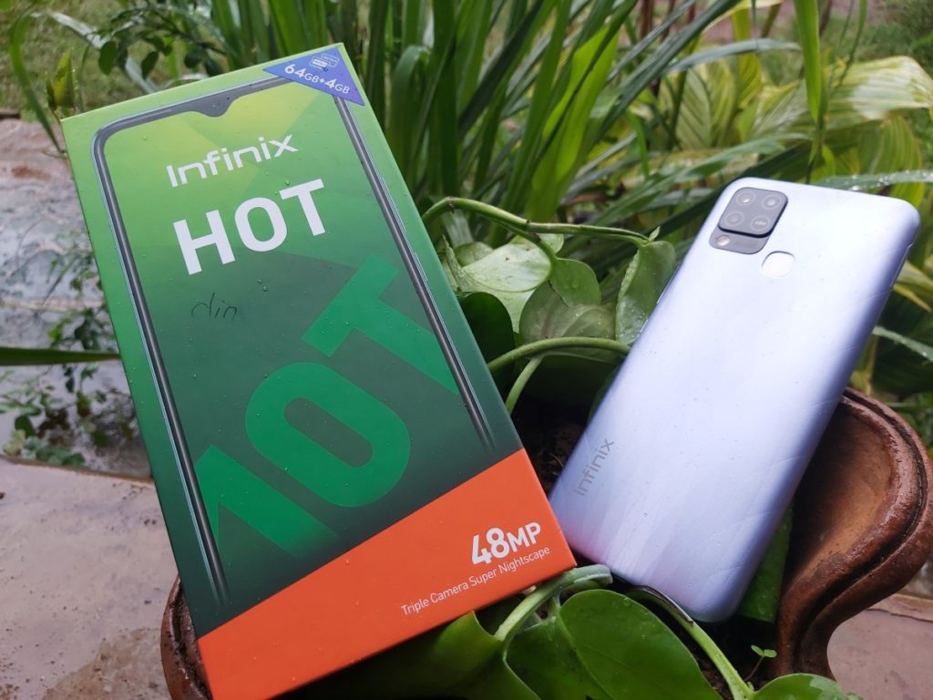 Infinix Hot 10T Unboxing Feat