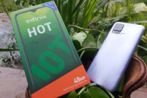 Infinix Hot 10T Unboxing Feat