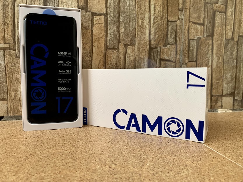 Tecno Camon 17 unboxing 