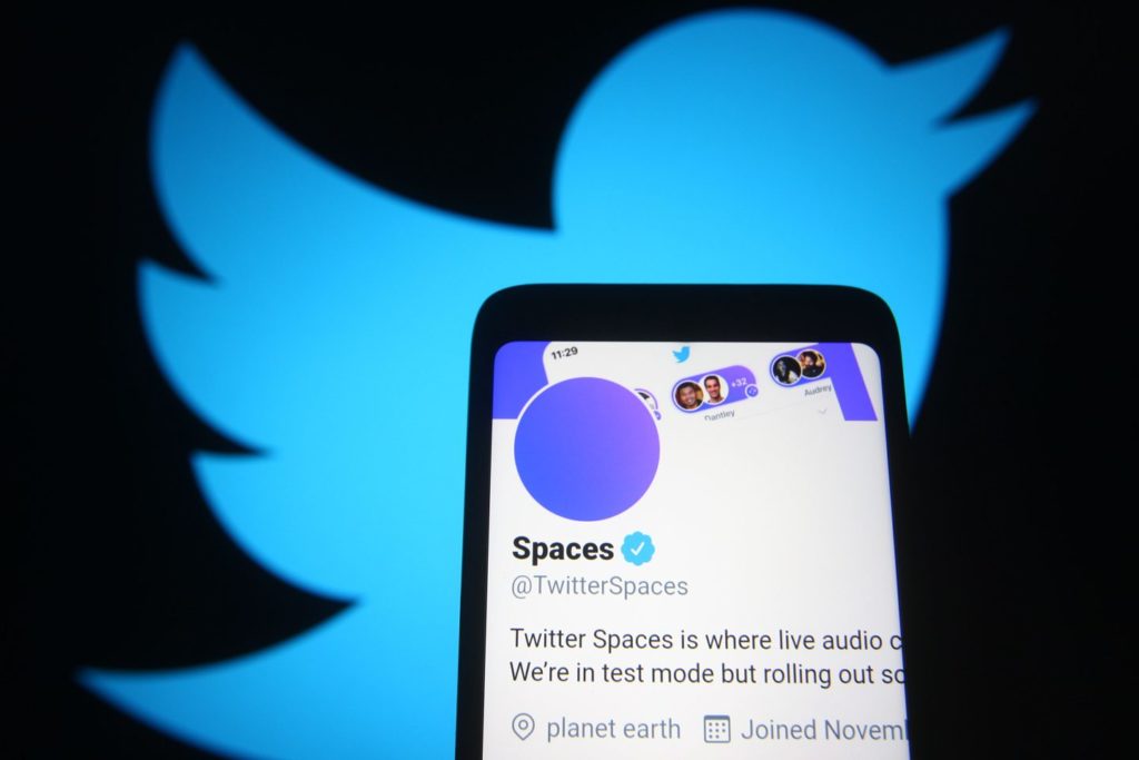 Twitter Spaces web