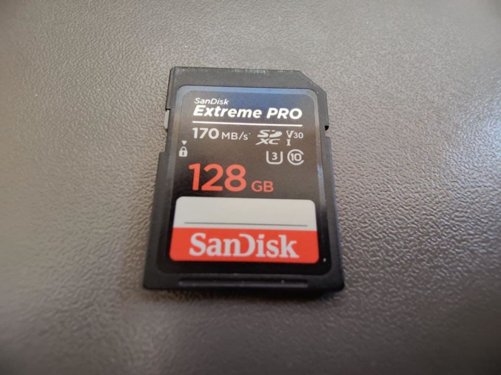 Carte SD Sandisk Extreme Pro 128GB