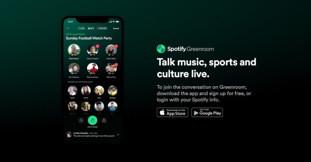 Spotify Greenroom