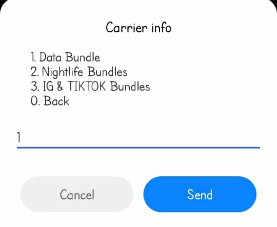 code for checking mtn pulse point balance