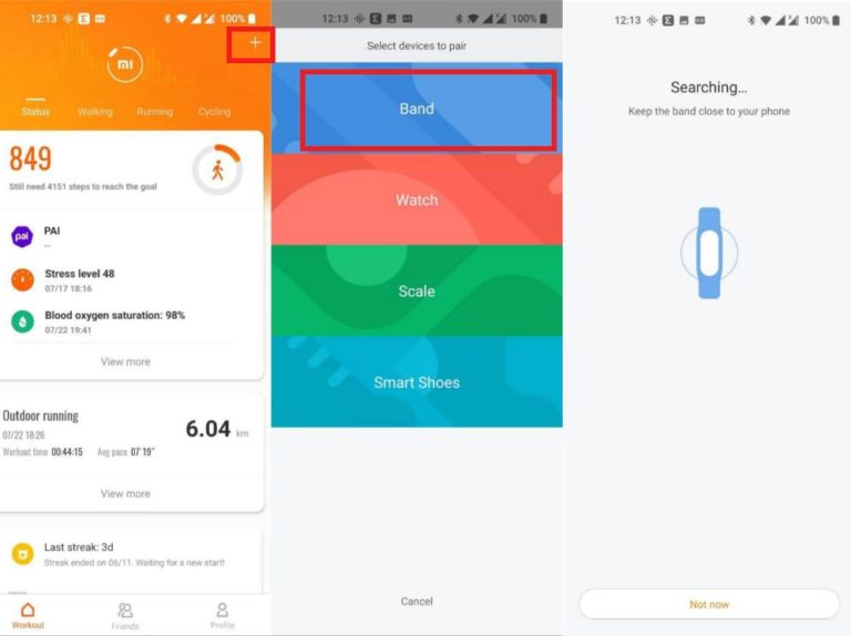 How to setup the Mi Band 6 Dignited