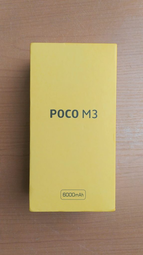 Poco M3 unboxing