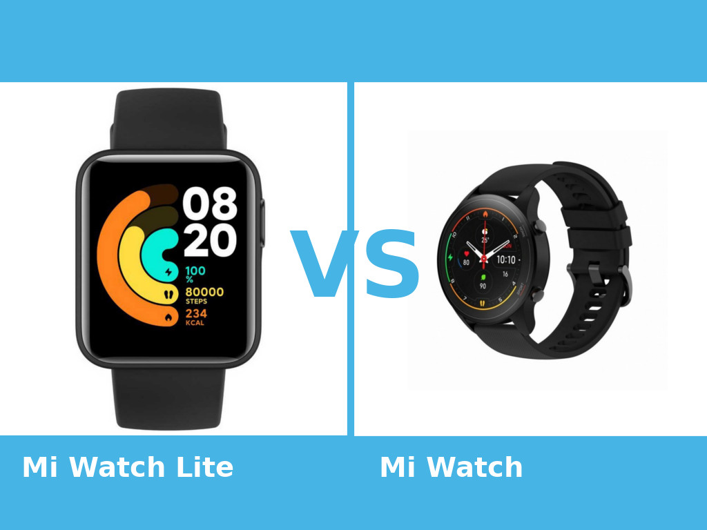 Mi Watch Lite(Redmi Watch GPS) vs Mi Watch: Which Xiaomi GPS Watch is right  for you? - Dignited