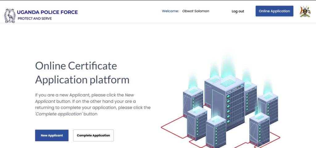 apply for a Certificate of Good Conduct online in Uganda