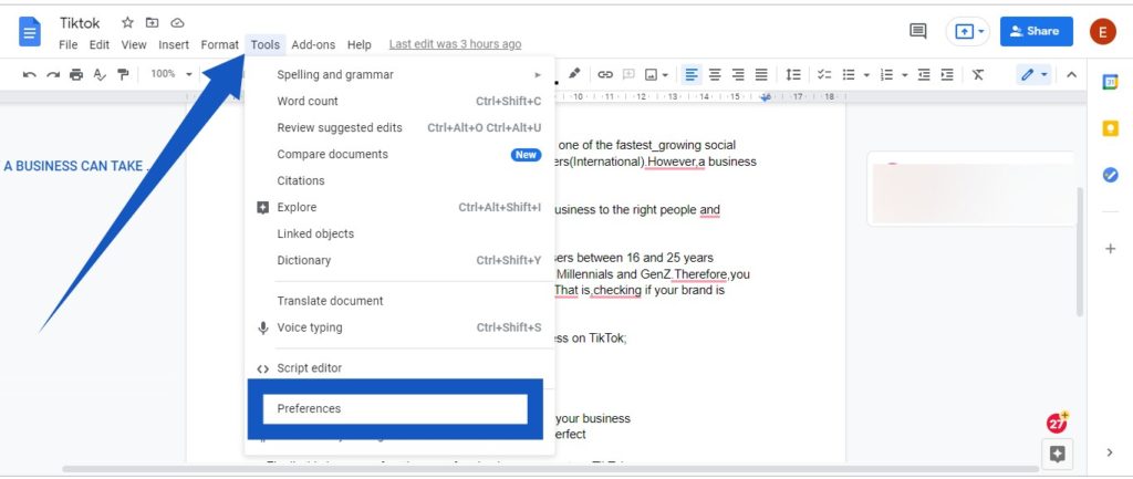 Smart Reply Google Docs