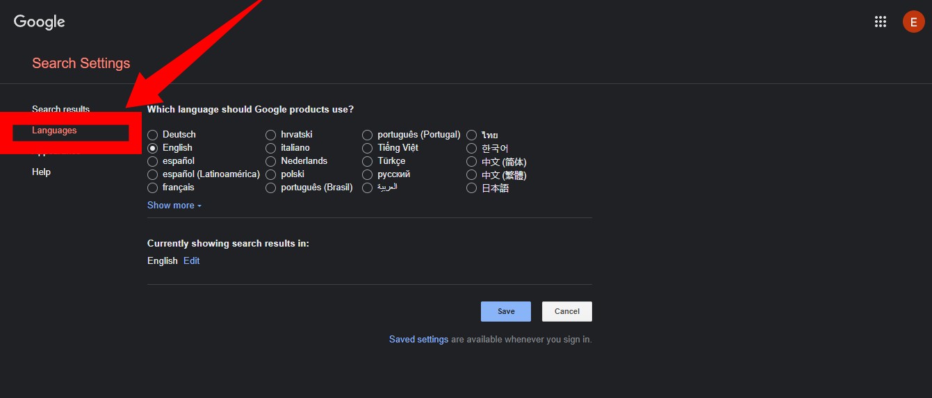 How to Change Google Search Language - Dignited