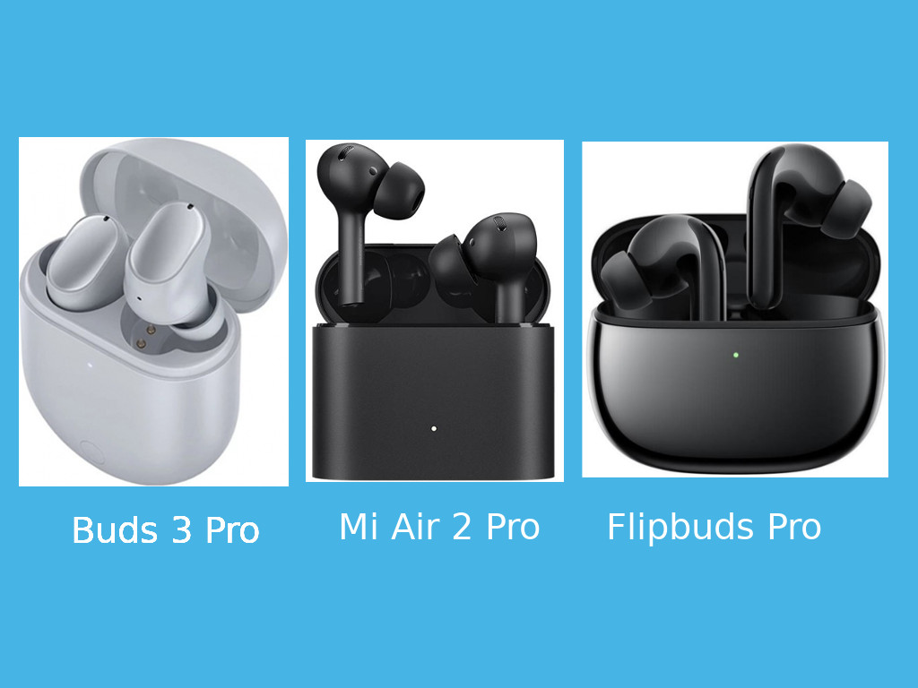 Flipbuds Pro vs Redmi Buds 3 Pro vs Mi Air 2 Pro: A comparison of Xiaomi's  premium TWS Earbuds - Dignited