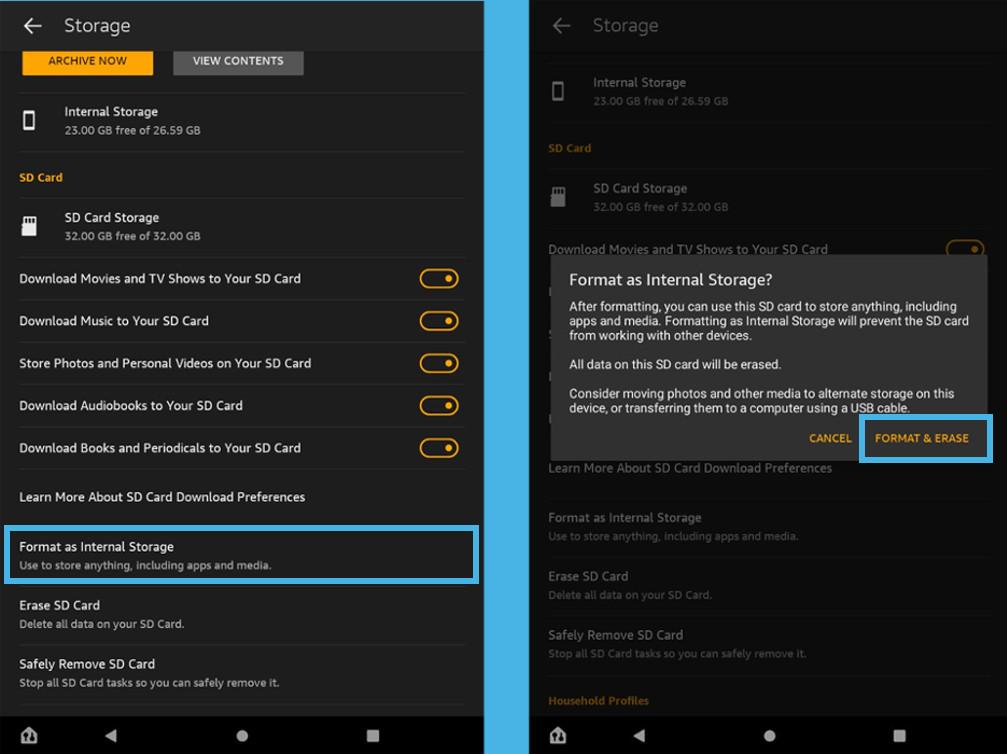 How to install Micro SD Card on Fire HD tablet Dignited