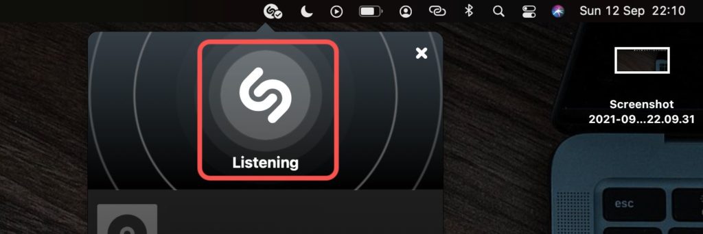 use shazam macbook