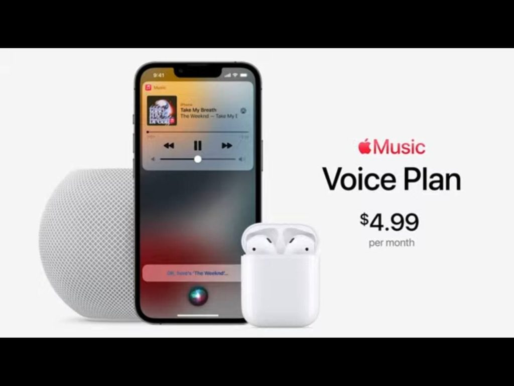 Apple music voice plan