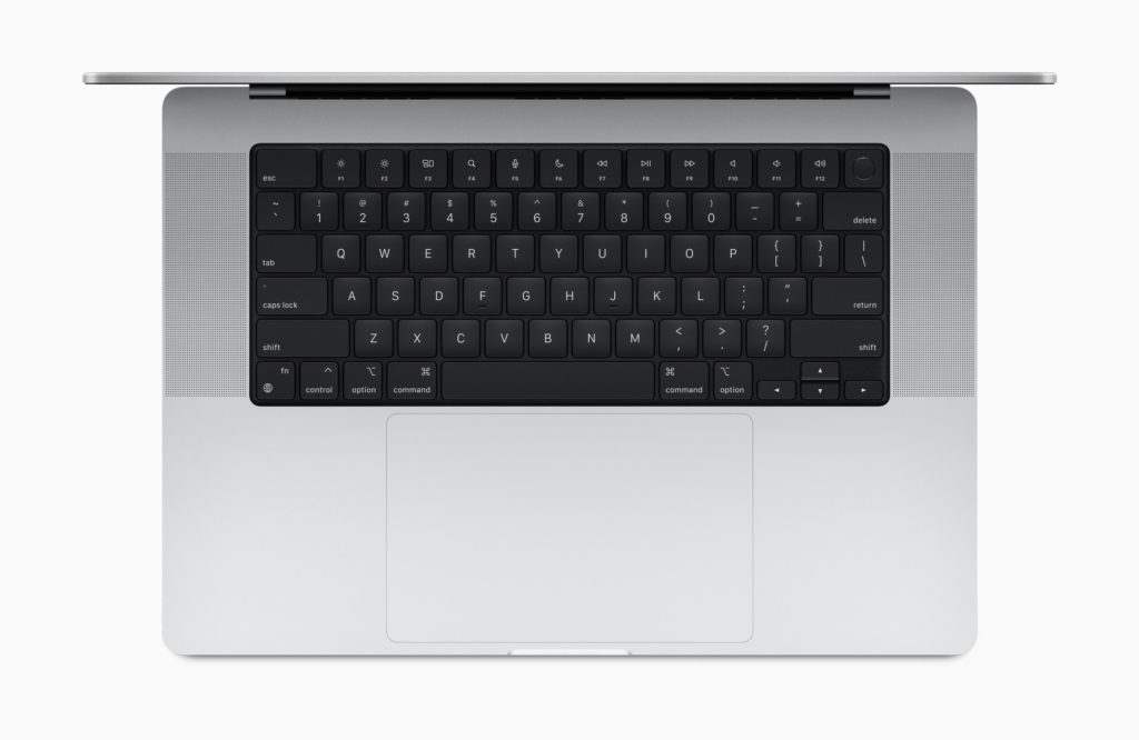 MacBook Pro 2021 keyboard