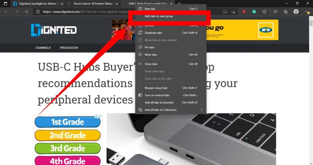 Features of Microsoft EDGE