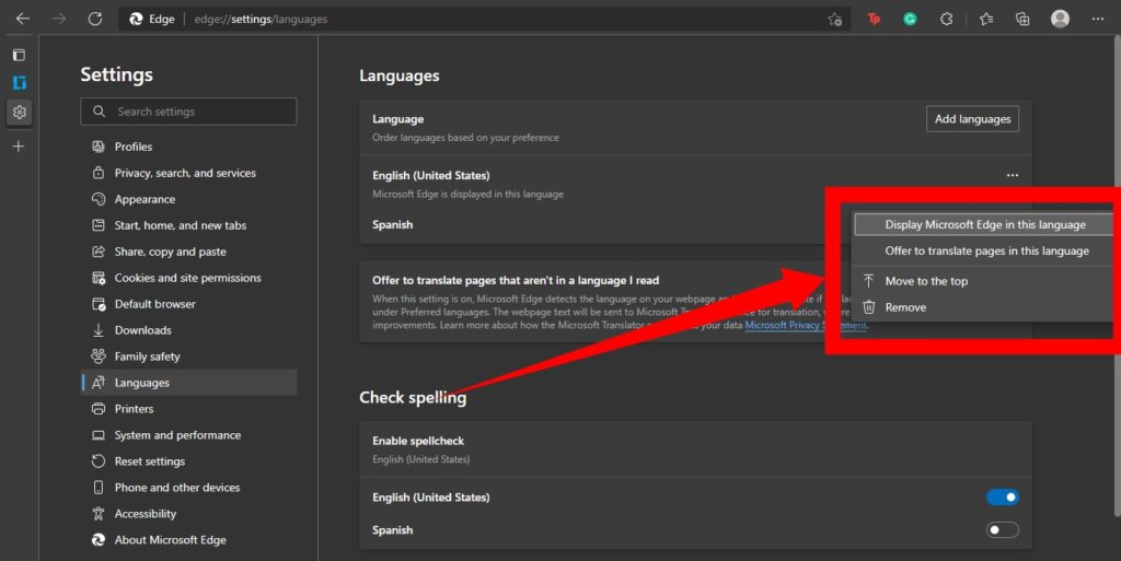 How To Change Language On Microsoft Edge Dignited