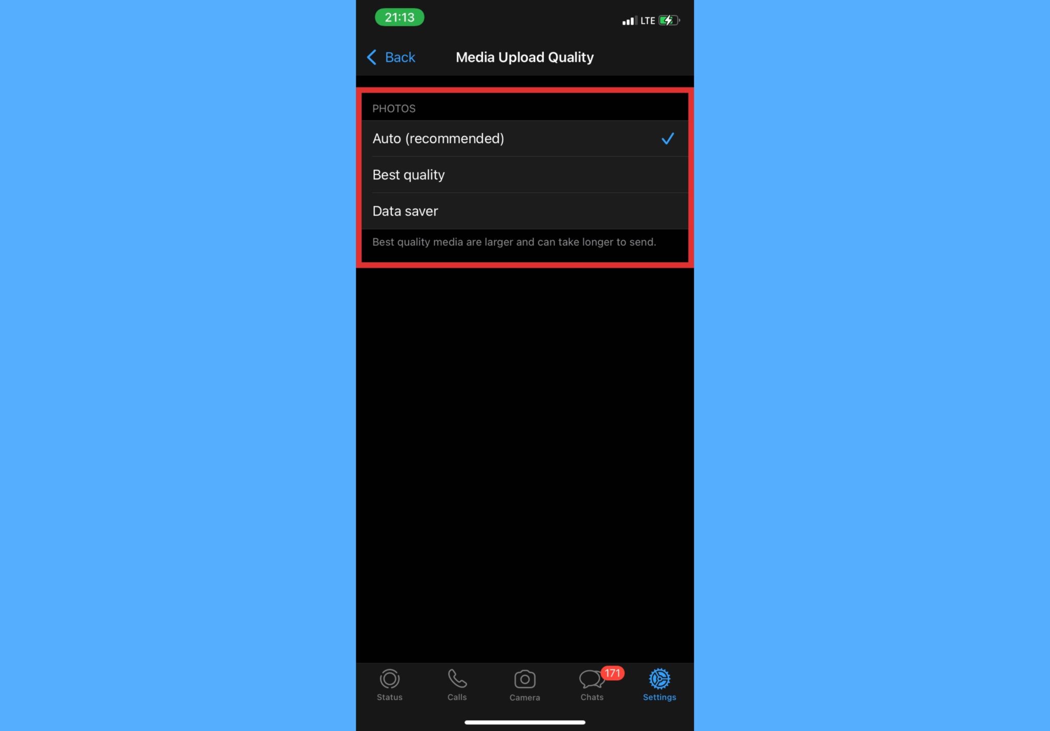 Here's How to Change Quality of Media Sent on WhatsApp (Android and iOS - How To Change Quality Of Video On Android