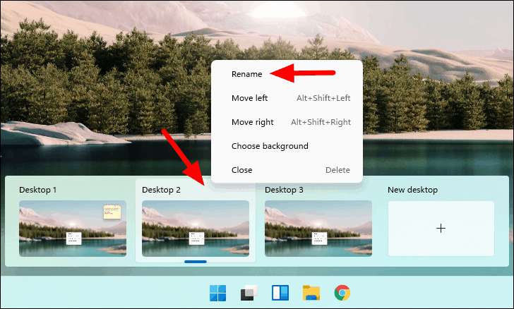 Multiple Desktops in Windows 11