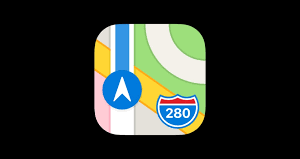 apple maps logo