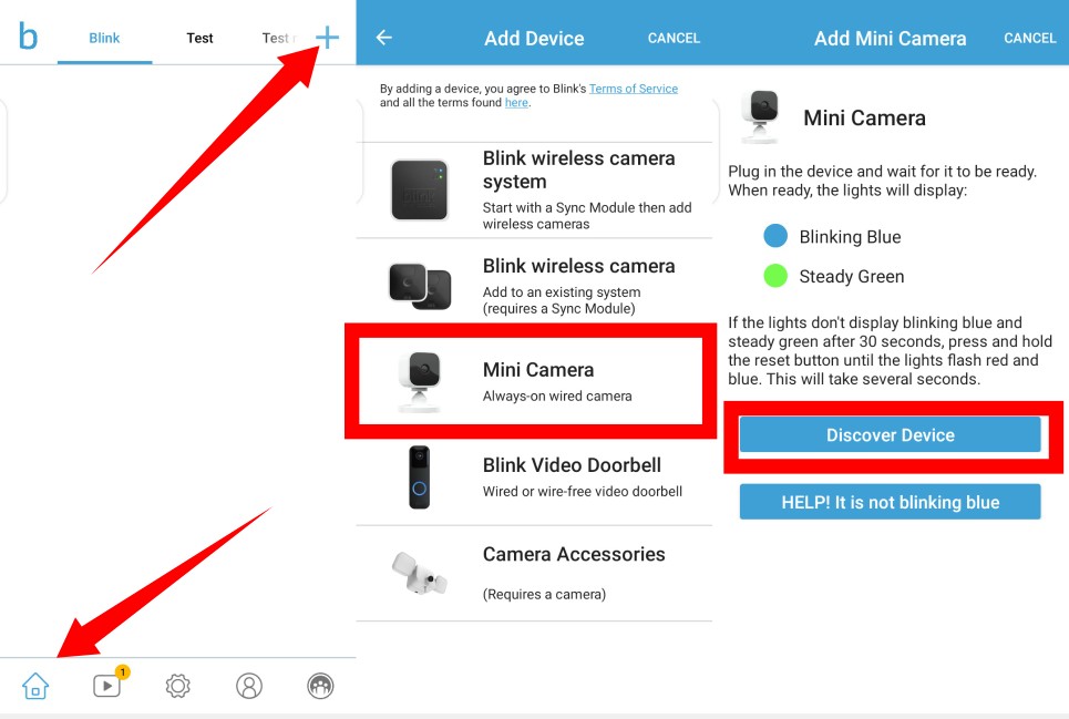 Blink mini Smart Camera