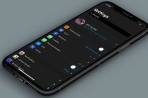 iphone dark mode