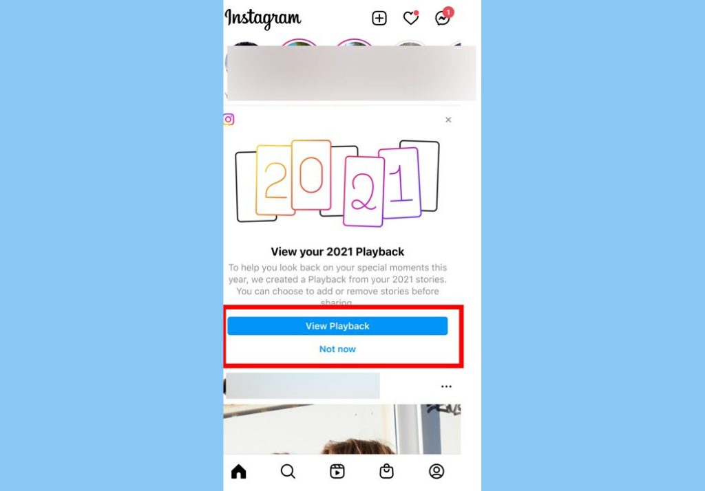 Instagram 2021 Playback