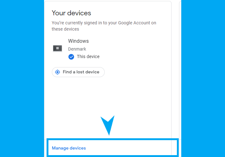 how to log other devices out of gmail account