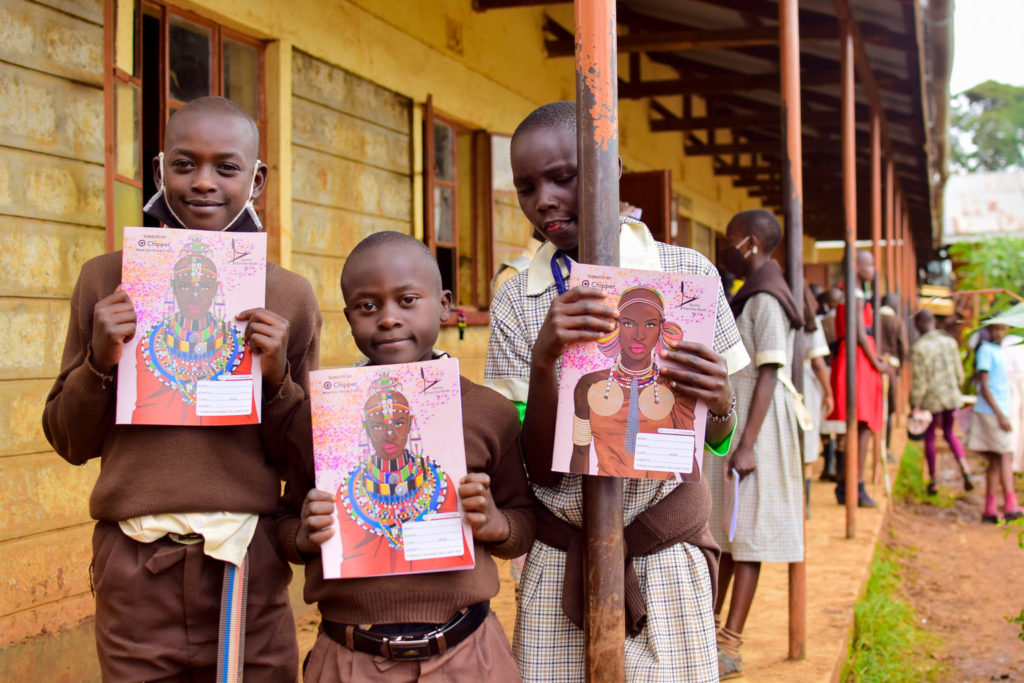 chipper ajuma foundation book donations