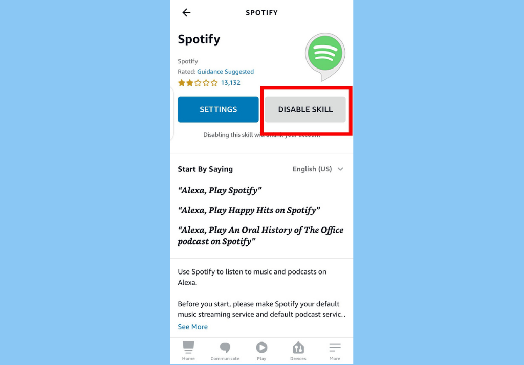 How to Disconnect Your Spotify Account From Alexa - 95