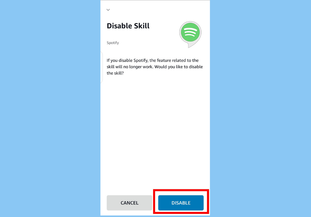 How to Disconnect Your Spotify Account From Alexa - 73