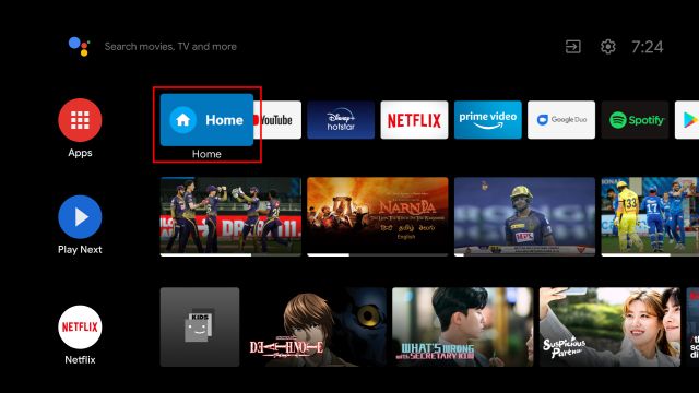google TV on Android TV