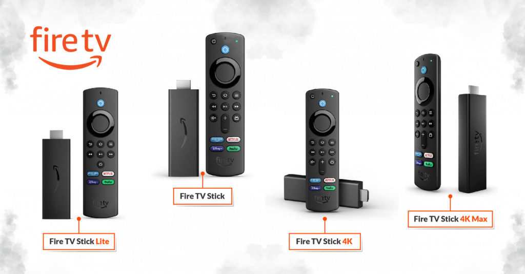 Which Fire TV Stick is right for you? Comparing the Fire TV Stick Lite vs Fire  TV Stick vs Fire TV Stick 4K vs Fire TV Stick 4K Max - Dignited