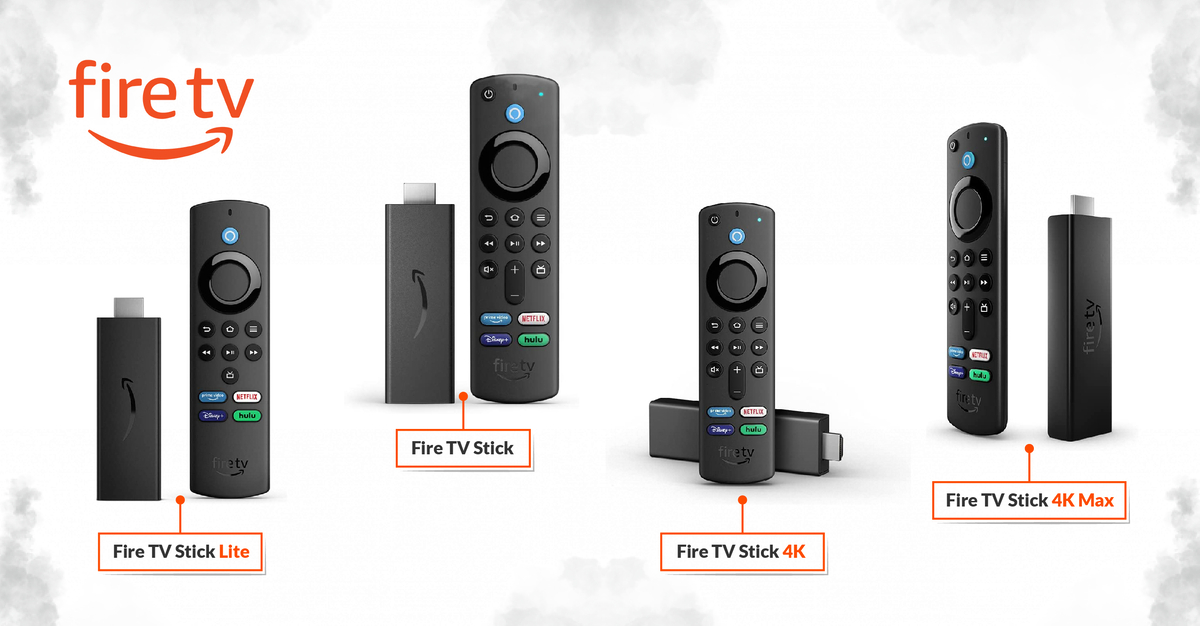 Fire TV Cube vs. Fire TV Stick vs. Fire TV Stick 4K vs 4K