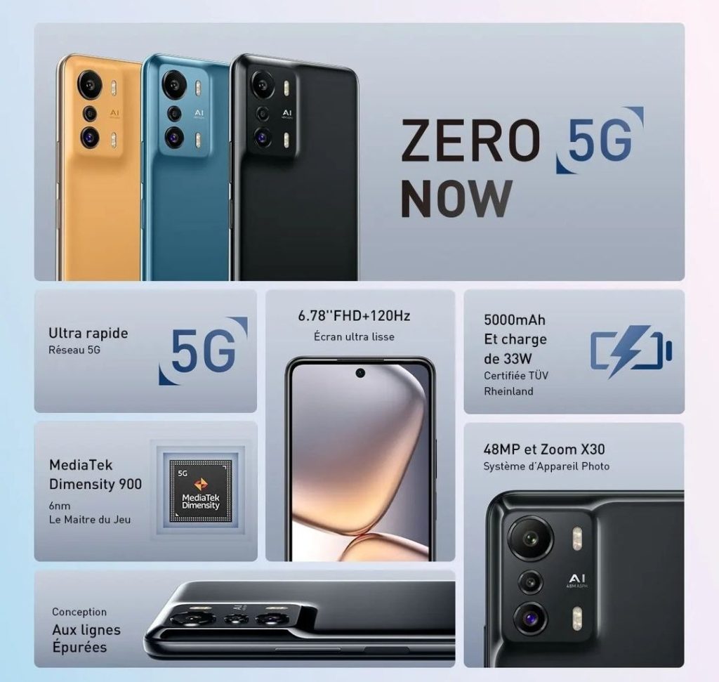 Infinix Zero 5G unveiled in Kenya. Here's Specs, Pricing and Availability